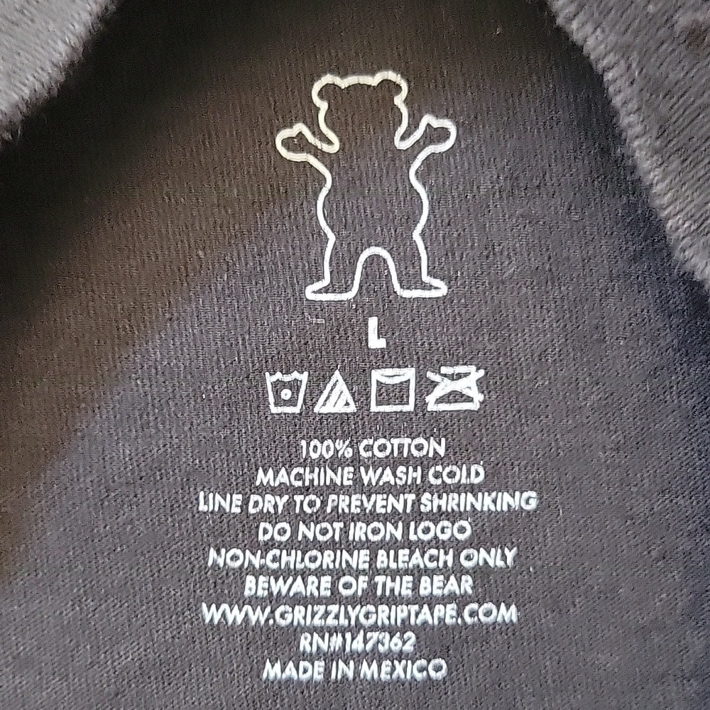 Grizzly Griptape Short Sleeve - Picture 5 of 5